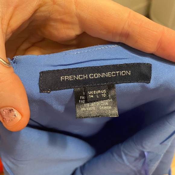 French Connection Whisper Minidress Sweetheart Neckline - Picture 5 of 5